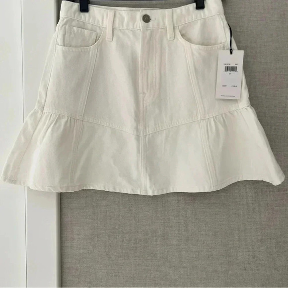 7 For All Mankind Peplum Miniskirt- Size 27; Brand New with Tags - Picture 4 of 13